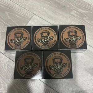 5 PACK Aurchdly Hair Clay for Men, Strong , Add Thickness & Texture Pomade NEW